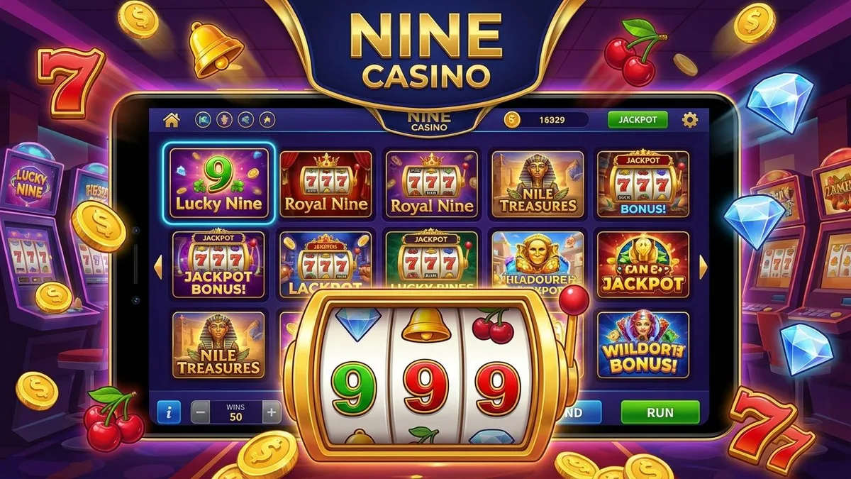 Gry kasynowe i sloty w Nine Casino